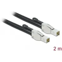 DeLOCK PCI Express Cable Mini SAS HD SFF-8674 to SFF-8674 2 m
