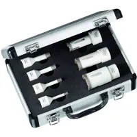 Carat droogboorset M14 | Ø6-8-10-12-20-27-35 mm | EHS Master - EHSSET0400