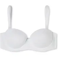 Schiesser BH ' Bandeau mit Schale - Unique Micro ' wit