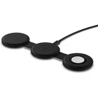 Satechi On-the-Go Qi2 MagSafe 3 In 1 Oplader Zwart