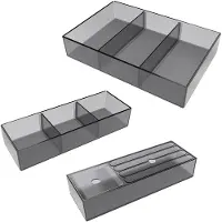 Brauer Season ladeorganizer set model A zwart voor onderkasten