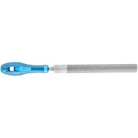PFERD TOOLS 11235158 Werkplaatsvijl halfrond-spits kap 3 incl. ergonomisch vijlheft Lengte 150 mm 1 stuk(s)