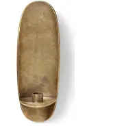 Ferm Living Agapé Wandkaarsenhouder Brass finish