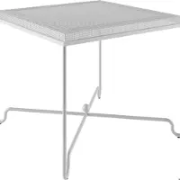 Gubi Tropique Eettafel Classic White Semi Matt