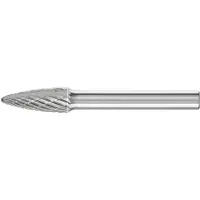 PFERD TOOLS 21117626 Freesstift Ronde boog Lengte 60 mm Afmeting, Ø 8 mm Werklengte 20 mm Schachtdiameter 6 mm