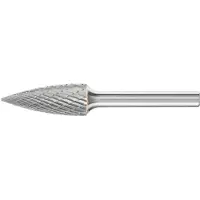 PFERD TOOLS 21123426 Freesstift Spitsboog Lengte 70 mm Afmeting, Ø 12 mm Werklengte 30 mm Schachtdiameter 6 mm