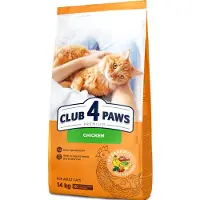 Club 4 paws premium droogvoer met kip - adult cats 14 kg
