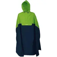 PRO-X elements Pro X Elements fietsponcho Trento polyamide groen/blauw