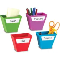 Learning Resources Magnetische hangbakjes (4 st.) - 3+