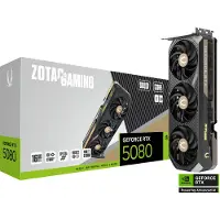 Zotac Nvidia GeForce RTX 5080 Videokaart GAMING RTX5080 SOLID CORE OC 16GB 16 GB GDDR7-RAM PCIe x16 HDMI 2.1, DisplayPort 2.1