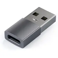 Satechi USB 3.1 Gen 1 (USB3.0) Adapter [1x USB-C stekker - 1x USB-A, USB 3.1 Gen 1] ST-TAUCM 0 mm