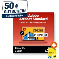 Adobe Acrobat Standard | 1 jaar | Win/Mac