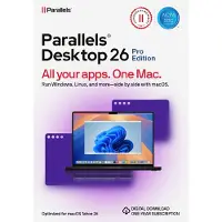 Parallels Desktop 26 | Pro Editie | Geschikt voor Mac | 1 Jaar | 1 Installatie