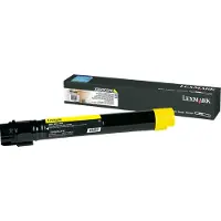 Lexmark Toner X950X2YG Geel Extra hoge capaciteit