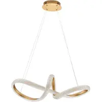 Lyora Hanglamp Medora krul goud 75cm