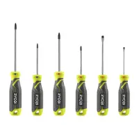Ryobi RHSDS6PC | Magnetische Schroevendraaierset 6 stuks - 5132006045