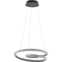 Lyora Design hanglamp Ginevra zwart Ø 48cm