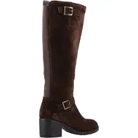 Hush puppies Heidi Leder Vrouwen Bruin Suede Laarzen