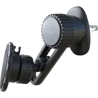 Phreeze Telefoonhouder Auto Ventilatie - Magnetisch - Ventilatierooster - 360 Graden Draaibaar - Verstelbaar - Universeel - Zwart