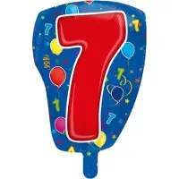 Folat - Folieballon - Shape - 7 - Zonder vulling - 56cm
