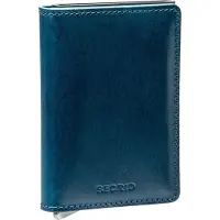 Secrid Unisex Slimwallet Dusk Teal Maat: OS | Portemonnees Outlet | Unisex | Blauw