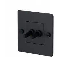 Buster + Punch - 1G double toggle cross Schakelaar