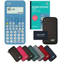 Casio fx-82NL incl. beschermhoes Donkergrijs + Handleiding - Wetenschappelijke rekenmachine - Standaardset