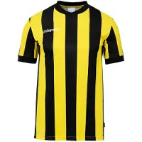 Uhlsport Retro Stripe Short Sleeve T-shirt Geel XL Man
