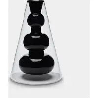 Tom Dixon Bump Vaas Cone Black