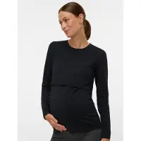 Mamalicious Shirt 'MLKERRIE JUNE' zwart