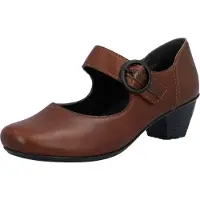 Rieker damesschoenen lage instappers 41756-22 Brown