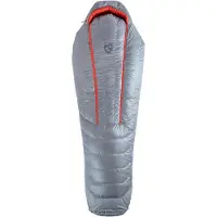 Nemo - Trekking slaapzakken - Coda Mens 25/35 Titanium voor Unisex - Maat Regular - Grijs