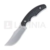 CRKT Burrower 3610 Stonewashed D2, Black Micarta, vaststaand mes, Kaila Cummings design