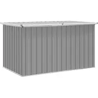 vidaXL Tuinbox 171x99x93 cm grijs