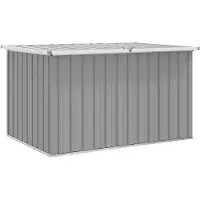 vidaXL Tuinbox 149x99x93 cm grijs