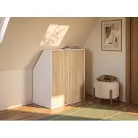 Vente-unique Opbergkast Under | 91,3 x 50 x 110 cm | Sonoma Oak-design
