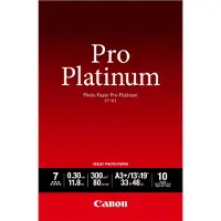 Canon PT-101 Pro Platinum Photo Paper A3+ 10 sheets