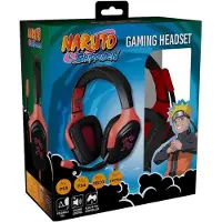 Konix Naruto - gaming headset - Akatsuki - inklapbare microfoon - in-line afstandsbediening (Playstation/Xbox/Switch)