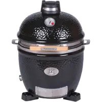Monolith Junior - Zwart - Excl. onderstel - Kamado bbq - barbecue kopen