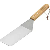 Fun Cooking Online Burger Flipper | RVS | Ideaal voor het Flippen van Burgers | Onmisbaar BBQ Accessoire