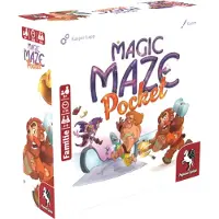 Pegasus Magic Maze Pocket, Tafelspel, Geschikt voor het hele gezin, Vanaf 8 jaar, 3 minuten, 15 minuten, Familie spel