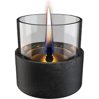 Tenderflame Tafelhaard Aster Zwart D 9,8 H 10,5 Cm