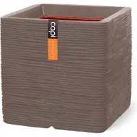 Capi Europe Bloempot Nature Rib Taupe 50 X 50 X 50 Cm