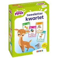 Zwijsen Letterplons - tweeletterkwartet 4-8 jaar
