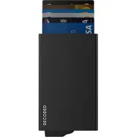 Decoded MagSafe Aluminium Cardholder - Black
