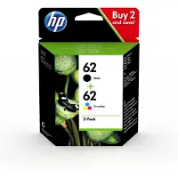 HP 62 Cartridges Combo Pack
