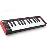 Akai LPK25 - USB MIDI-Keyboardcontroller met 25 Responsieve Synth-Toetsen voor Mac en PC, Arpeggiator en Muziekproductiesoftware