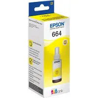 Epson Tinte T6644 fr EcoTank, bottle ink, gelb