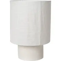Lucide TISSAJA - Tafellamp - Ø 35 cm - 1xE27 - Wit | Essential