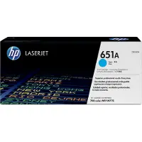 HP 651A (CE341A) Toner Cyaan